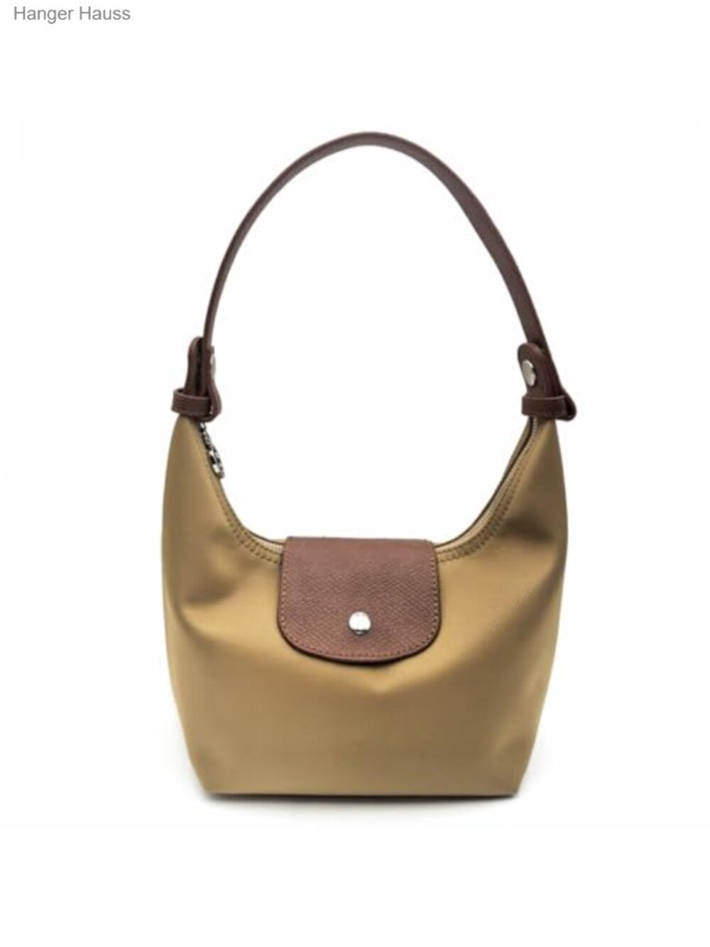 Convertible Crossbody Shoulder Bag with 2 Straps Nylon Minimalist Handbag